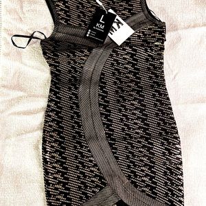 Sleeveless BANDAGE dress Medium/size